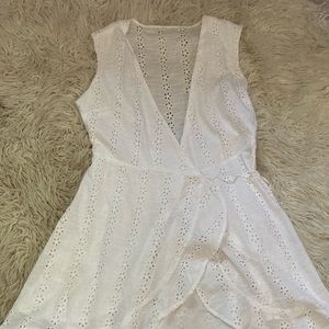 White dress.